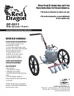 Red Dragon GF-2011 Assembly And Operating Instructions preview