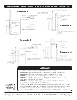 Предварительный просмотр 4 страницы Red Dragon patio light Owner'S Manual