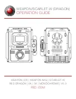 Preview for 1 page of Red Dragon WEAPON/SCARLET-W (DRAGON) Operation Manual