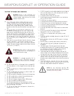 Preview for 8 page of Red Dragon WEAPON/SCARLET-W (DRAGON) Operation Manual