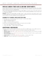 Preview for 8 page of Red Epic DSMC MEDIA Operation Manual