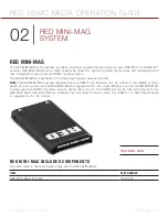 Preview for 9 page of Red Epic DSMC MEDIA Operation Manual