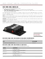 Preview for 10 page of Red Epic DSMC MEDIA Operation Manual