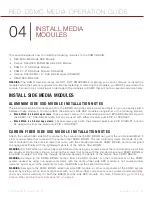 Preview for 32 page of Red Epic DSMC MEDIA Operation Manual