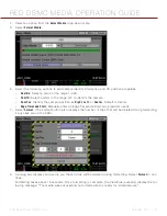 Preview for 37 page of Red Epic DSMC MEDIA Operation Manual