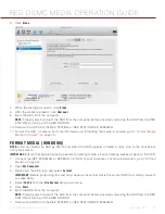 Preview for 39 page of Red Epic DSMC MEDIA Operation Manual