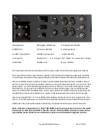 Preview for 6 page of Red Epic RED ONE Operation Manual