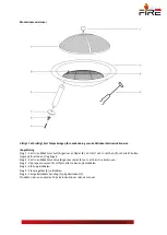 Предварительный просмотр 9 страницы Red Fire Chicago 85013 Manual