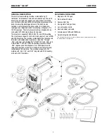 Предварительный просмотр 7 страницы RED FORCE Mega Force 140i MP Operator'S Manual