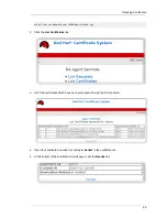 Предварительный просмотр 79 страницы Red Hat CERTIFICATE SYSTEM 8 - AGENTS GUIDE Agents Manual