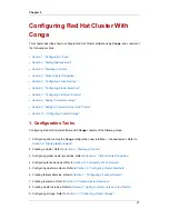 Предварительный просмотр 37 страницы Red Hat CLUSTER FOR ENTERPRISE LINUX 5.0 Configuration Manual