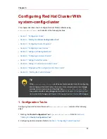 Предварительный просмотр 63 страницы Red Hat CLUSTER FOR ENTERPRISE LINUX 5.0 Configuration Manual