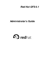 Red Hat GFS 6.1 - Administrator'S Manual preview