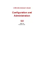 Red Hat GLOBAL FILE SYSTEM 5.0 Administrator'S Manual предпросмотр