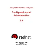 Red Hat GNBD WITH GLOBAL FILE SYSTEM 5.2 Configuration And Administration Manual preview