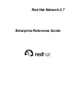 Red Hat NETWORK 2.7 - ENTERPRISE Reference Manual предпросмотр