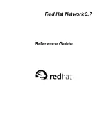 Предварительный просмотр 1 страницы Red Hat NETWORK 3.7 - Reference Manual