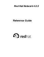 Red Hat NETWORK 4.0.5 - Reference Manual предпросмотр