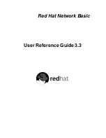 Предварительный просмотр 1 страницы Red Hat NETWORK BASIC - USER REFERENCE GUIDE 3.3 User Reference Manual