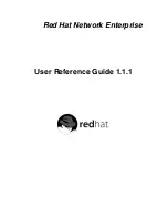 Red Hat NETWORK ENTERPRISE - USER  1.1.1 User Reference Manual предпросмотр