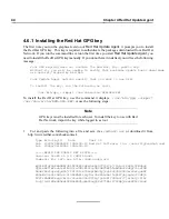 Preview for 44 page of Red Hat NETWORK - USER REFERENCE GUIDE 3.1 User Reference Manual