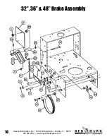 Предварительный просмотр 10 страницы Red Hawk 32" Commercial Belt-Drive Mower Parts & Owner'S Manual