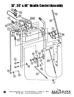 Предварительный просмотр 16 страницы Red Hawk 32" Commercial Belt-Drive Mower Parts & Owner'S Manual