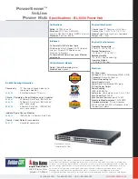 Preview for 2 page of Red Hawk PowerSense BL-6000 Series Specification