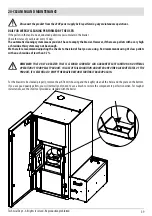 Preview for 39 page of Red Heating PERFORMA 25 EasyClean Plus Installation Manual