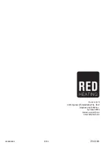 Preview for 52 page of Red Heating PERFORMA 25 EasyClean Plus Installation Manual