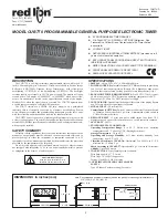 Preview for 1 page of Red Ion CUB7T0 Manual