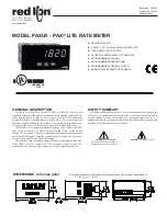 Red Ion PAXLR000 Quick Start Manual preview