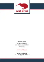 Предварительный просмотр 16 страницы red kiwi eGo-T User Manual