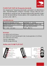 Preview for 2 page of red kiwi P-LINE FLAT-OUT User Manual