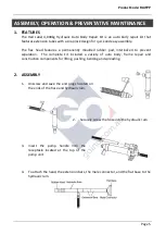 Preview for 5 page of RED LABEL RL4TPP Owner'S Manual