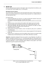 Предварительный просмотр 7 страницы RED LABEL RLBRK10 Owner'S Manual