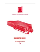 red lighting Quadro B24 User Manual предпросмотр