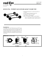 red lion CPNL Series Manual preview