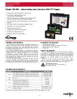 red lion CR1 Series User Manual preview