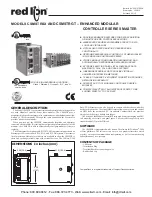 Preview for 1 page of red lion CSMSTRSX Manual