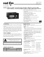 Предварительный просмотр 14 страницы red lion CUB 1 Manual