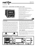 Предварительный просмотр 117 страницы red lion CUB 1 Manual