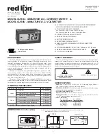 red lion CUB4i User Manual preview