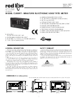 red lion CUB5RT Manual preview