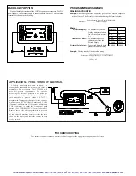 Preview for 6 page of red lion CUB7P Manual