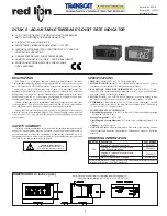 red lion DITAK 8 Manual preview