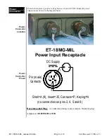 Preview for 8 page of red lion ET-18MG-MIL-SS User Manual