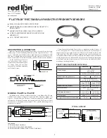 Preview for 1 page of red lion Flat pack Manual