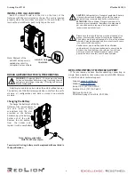 Preview for 6 page of red lion FlexEdge DA50A Installation Manual