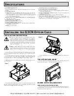 Preview for 2 page of red lion G3CN Manual